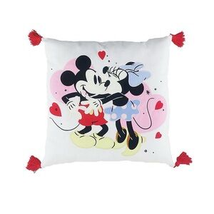 Disney’s Mickey and Minnie Mouse Love Forever Decorative Pillow NWT